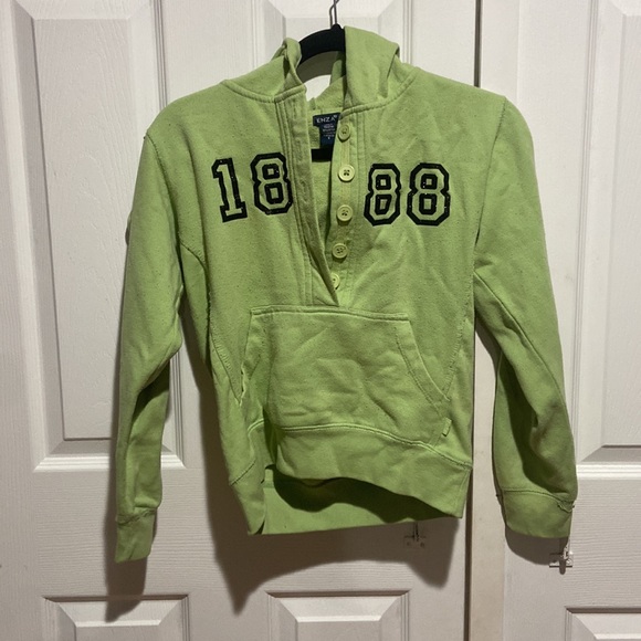 LIVE LOVE TRIDELTA MINT GREEN HOODIE - Picture 2 of 3